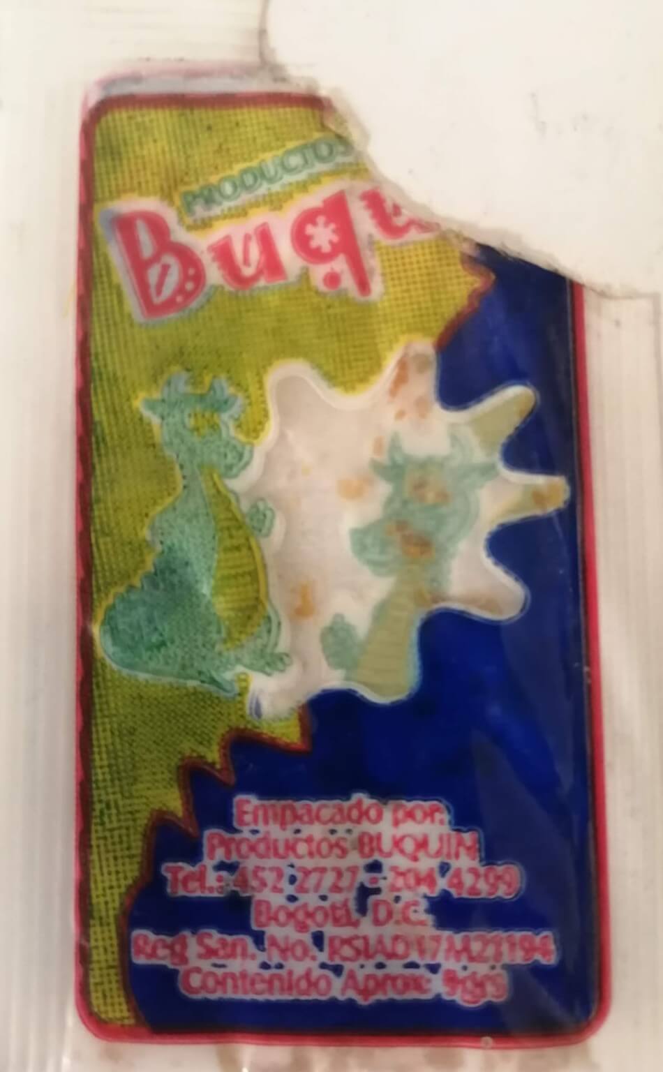 Primer sobre de Productos Buquin